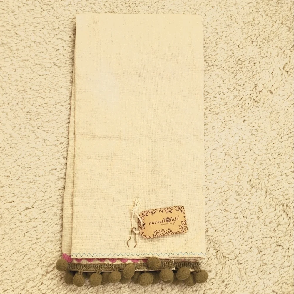 Natural Life Dish Towel.  NWT